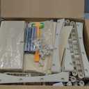 9 Cube Storage Organizer With Bins Included - Closet Storage With 9 Storage Bins - Easy To Assemble Storage Unit With Drawers - Closet Organization For Clothes, Bedroom, Nursery, & Toys (Beige)