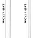 2 x DOITOOL Colorful Glass Spoons for Coffee Stirring, 6Pcs Borosilicate Rod Reusable Teaspoons for Tea Espresso Cocktails, Long Handle Swizzle Stick for Hot Cold Drink, 5.5 Inch Mixing Utensil