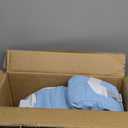 My Brest Friend Professional Nursing Pillow | Ergonomic Breastfeeding Pillows | Ideal for Lactation Consultants, NICUs & More | Breastfeeding Essentials | Handy Side Pocket & Easily Wipes Clean, Blue (Original)