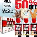 Lean Body Ready-to-Drink Salted Caramel Protein Shake, 40g Protein, Whey Blend, 0 Sugar, Gluten Free, 22 Vitamins & Minerals, 17 Fl Oz (Pack of 12) (EXP 10/16/25)