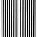 Striped Outdoor Curtains for Patio Waterproof Weatherproof,Black and White Outdoor Curtains,Sun Blocking Privacy Grommet Outside Curtains Weighted Drapes for Gazebo Porch Pergola,2 Panels,54W x 108L
