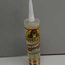 Gorilla Max Strength Construction Adhesive, Clear Glue, 9 Ounce Cartridge (Pack of 1) - Gap Filling and Waterproof
