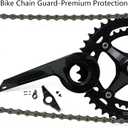 Bike Chain Guard Cover, Heavy-Duty Sprocket & Chainring Protector, Bicycle Crankset Protection Accessories for Mountain, Road & Kids Bikes Daily Commuting, Outdoor Riding & Training