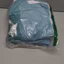 H.VERSAILTEX Linen Blackout Curtains 96 Inches Long 100% Absolutely Blackout Thermal Insulated Textured Linen Look Curtain Draperies Anti-Rust Grommet, Energy Saving with White Liner, 2 Panels, Teal