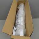 Amazon Basics Window Fan for Home Bedroom, Twin Heads, Cooling Airflow, Exhaust, Expandable Side Panel, Manual Control, 3 Speeds, 63W, 9 inch, White