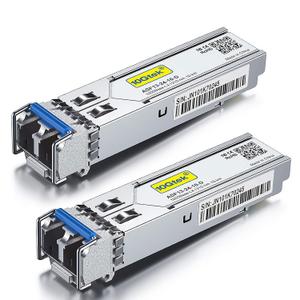 10Gtek 1.25G SFP Transceiver 1000Base-LX, 1310nm SMF SingleMode Fiber Optic Module, up to 10 km, for Cisco GLC-LH-SMD, Meraki MA-SFP-1GB-LX10, Ubiquiti UniFi, Fortinet, Mikrotik, TP-Link, Pack of 2