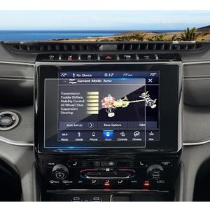 2021 2022 2023 2024 2025 Grand Cherokee L Screen Protector for Jeep Grand Cherokee L (Laredo/Altitude) 8.4-inch Touchscreen, 9H Tempered Glass 2023 2024 Grand Cherokee L Accessories 8.4"