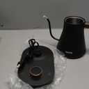 Smart Electric Gooseneck Kettle with WiFi Control, Pour-Over Coffee & Tea Kettle, 1F Precise Temp, 100% Stainless Steel Quick Boil Hot Water Heater Keep Warm, Pro Brewing Teapot 0.8L, 1000W