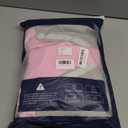 IECOii Dog Winter Coat with Harness Built in, Waterproof Windproof Dog Coats for Large Dogs, Thermal Fleece Lined Cold Weather Jackets with Zip, Outdoor Warm Snow Jacket Reflective, Pink, XLarge