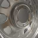 Rough Country 17x9 Polished Chrome Steel Wheel - 6x5.5, 12mm Offset, 4.25 Bore, Classic Off-Road Rim for Trucks, Jeeps & SUVs