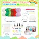 yes.sister Potted Crochet Kit (Roses) (purple red)