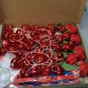 12FT Skeleton Valentine Outfit, Giant Skeleton Clothes Accessories with LED Heart Light String, Sunglasses, Roses & Heart Hanging Sign, Romantic Outdoor Lawn & Garden Display, Skull Not Included