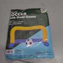 Inflatable soccer with goal game. 39.5in *19.7 in*22.01 in