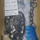 Full Head Gasket Kit With Timing Belt, Compatible with 2001-2005 Honda Civic 1.7L D17A1 Engine,Replace# HS26236PT 14400-PMM-A02 HS4034