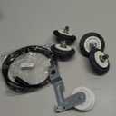 Upgraded Dryer Repair Kit Dryer Roller Kit for LG Kenmore Dryers Includes 4581EL2002C Dryer Drum Roller Assembly 4400EL2001A Dryer Belt and 4561EL3002A Dryer Idler Pulley, Pictures 6, 7 are Fit Models
