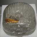 Battery Operated Pendant Light,Glass Battery Ceiling Light Fixtures with Wireless Remote Dimmable,10 Colors Modes Rechargeable Chandelier for Kitchen,Dining Room,Living Room,Bedroom(Clear)