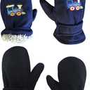 N'Ice Caps Baby Toddler Mittens Kids 2 Pairs Fleece Gloves Winter Warm Sherpa Lined