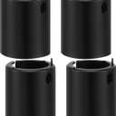 Novabright 4 Pack Boat Seat Swivel Bushings 2-7/8 Inch Boat Seat Pedestal Bushing Plastic Marine Pedestal Post Sleeve