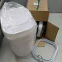 2 Pack Automatic Small Bathroom Waste Can with Lid – 2.5 Gallon Touchless Electric Garbage Can, Motion Sensor Smart Waste Bin, Slim Plastic Wastebasket, Waterproof for Bedroom Office (White)