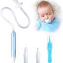 Nasal Aspirator for Baby, Nasal Congestion Relief Nose Cleaner with 2 Silicone Tips Nose Cleaning Tweezer for Babies Infants and Toddlers Boys Girls1