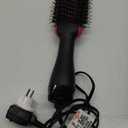 Dual Voltage Hair Dryer Brush with Negative Ion Anti-frizz Styler - Hot Air Volumizer for 110V-120V/220V-240V European and Travel Use (Dual Voltage)