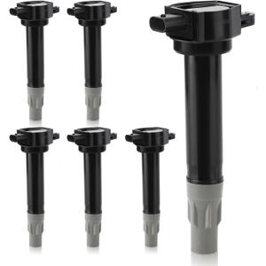 6PCS UF502 Ignition Coil Pack Compatible with Chrysler 300 Pacifica Sebring Town & Country/Dodge Avenger Challenger Charger Grand Caravan Journey Magnum Nitro Stratus/Volkswagen Routan V6