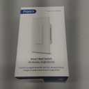 Aqara Smart Light Switch (No Neutral, Single Rocker), Requires AQARA HUB, Zigbee Light Switch, Remote Control and Smart Home Automation, Compatible with HomeKit, Google, Works with Alexa, SmartThings