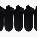 Women's Socks Four Seasons Simple Solid Color Breathable 5 Pairs Short Socks