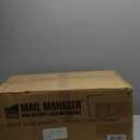 Mail Boss 7584 Mail Manager Curbside Locking Security Mailbox, Century Blue