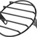 Acouto 5.75inch Black Retro Motorcycle Headlight Grill Round Cover Mask for Headlight Grill Motor