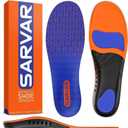 Heavy Duty Support Plantar Fasciitis Insoles Arch Support (Indigo, XS (Men 4.5-6.5/Women 5.5-7.5))