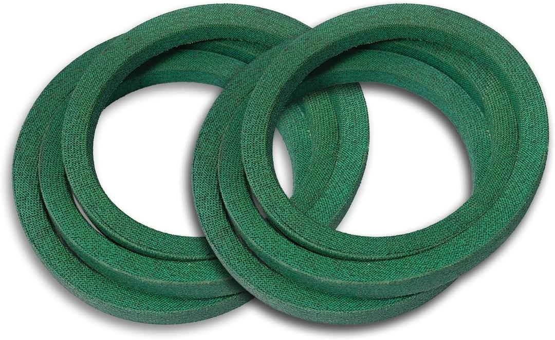 2 Pack 954-04204 Snow Thrower Auger Belt for MTD Craftsman Snowblower(1/2" X 35.7")