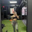 5 x Sunzel Mini Flare Leggings for Women, High Waist Yoga Pants with Tummy Control, Casual Gym Workout Bootcut Leggings (Gray, M)