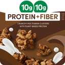 Kashi GO Protein Cereal, 10g Protein, 10g Fiber, Chocolate Crunch, 16oz Box (1 Box) (EXP 08/22/26)