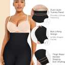 SHAPELLX Shapewear Tummy Control Seamless High Waisted Body Shaper Waist Slimming Thong Underwear Girdle Tummy Slimmer (XS)