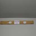 Slide-in Range Rear Filler Kit Black, Universal Triangular Fill Strip, Top Trim Kit Between Stove and Wall for Whirlpool & Most Brand, Aluminum Gap Cover, 30" Long