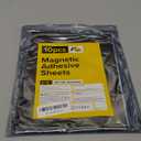 Strong Self-Stick Adhesive Magnetic Sheets 10 Pcs (8x10"/20x25cm)  Customizable Magnetic Paper for Photo, Magnet Stickers, Labels, Crafts; for Fridge, Lockers, Whiteboards, Office, Projects