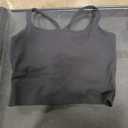 Black Sports Bra For Women Medium