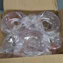 ZENFUN 6 Pack 16oz Acrylic Margarita Glasses, Clear Goblets, Unbreakable Cocktail Cups, Reusable Party Drinking Glasses for Martini, Whiskey, Gin, BPA-free