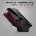 typecase Minimalist Wallet for Men: Metal Card Holder with Removable Money Clip, Real Carbon Fiber, RFID Blocking, Slim, Utral Thin, Small, Front Pocket, Hold up to 15 Credit Cards