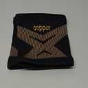 Copper-Infused Bicep Tendonitis Brace 1 Pair [Medical-Grade Compression  Ultra Comfort] Tricep Bicep Compression Sleeve For Muscle Strains Recovery,Upper Arm Compression Sleeve For Men & Women (Large, Deep Gold)