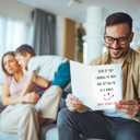 2 x NewEleven Step Dad Gifts - Father's Day Gifts From Stepson, Daughter - Bonus Dad Card Fathers Day, Funny Gift For Step Dads, Bonus Dads - Humorous Greeting Card