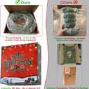 Christmas Cedar Garland for Staircase Real Touch Droopy Bendable Lifelike Faux Xmas Garlands for Decoration Christmas Green Pine Mantle Garland Thanksgiving Table Decorations Outdoor Indoor (60 INCH)