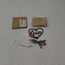 Nurse Christmas Ornament 2025, Medical Ornaments for Christmas Tree, Appreciation Week, Best Valentines Gift Ideas for Nurses, Health Care Worker (with Card) (Heart Shape)