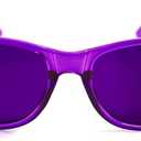 GloFX Violet Color Therapy Glasses Chromotherapy Mood Enhancing Glasses