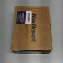 Kwikset Halifax Interior Passage Door Handle, Lever For Closet and Hallway Doors, Reversible Non-Locking Handle Lever, Satin Nickel, with Microban Protection (1 Pack)