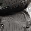 3W Floor Mats & Cargo Liner Fit for Honda CR-V 2023-2026 (Include Hybrid) | Fit for (Upper Positon) Trunk Unscented All-Weather TPE Heavy-Duty Car Mats Stain Prevention Easy to Clean