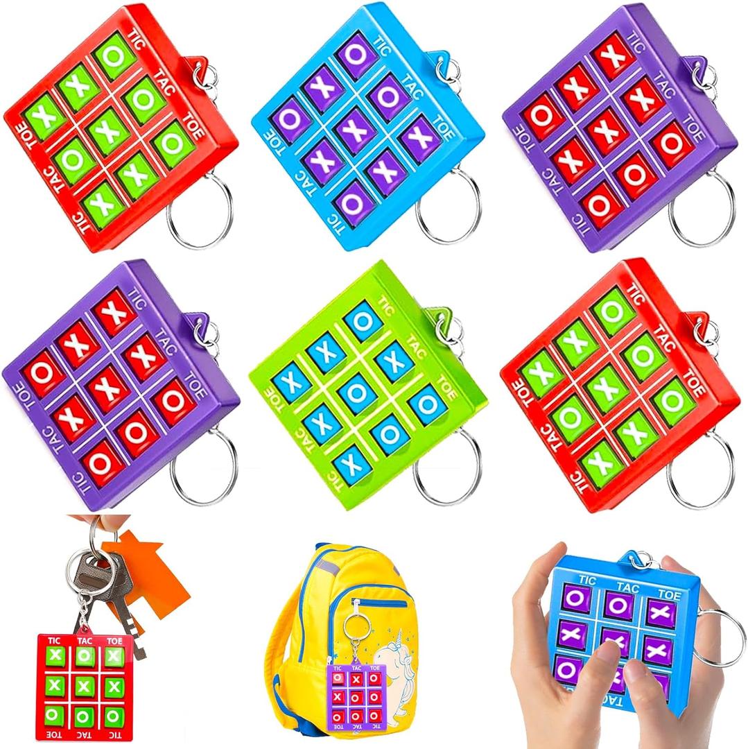16 PCS Tic Tac Toe Game Keychains Party Favors Goodie Bags Stuffers for Kids 8-12 4-8, Treasure Chest Box Toys for Classroom Prizes, Halloween Party Supplies Birthday Return Gift Pinata Filler Bulk 16 PCS Tic Tac Toe Game Keychains Party Favors Goodie Bags Stuffers for Kids 8-12 4-8, Treasure Chest Box Toys for Classroom Prizes, Halloween Party Supplies Birthday Return Gift Pinata Filler Bulk