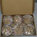 Hamburger Bun Rings, Burger Mold, 4.2 inch Large Ring Molds for Cooking, Set of 6, Nonstick, Made of Food Grade 304 Stainless Steel, Cooking Rings for Fried Eggs, Crumpets, Pancakes, Muffins and More