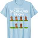 Thick Headed Dog - Funny Long Hair Dachshund for Christmas T-Shirt for Men Women Kids